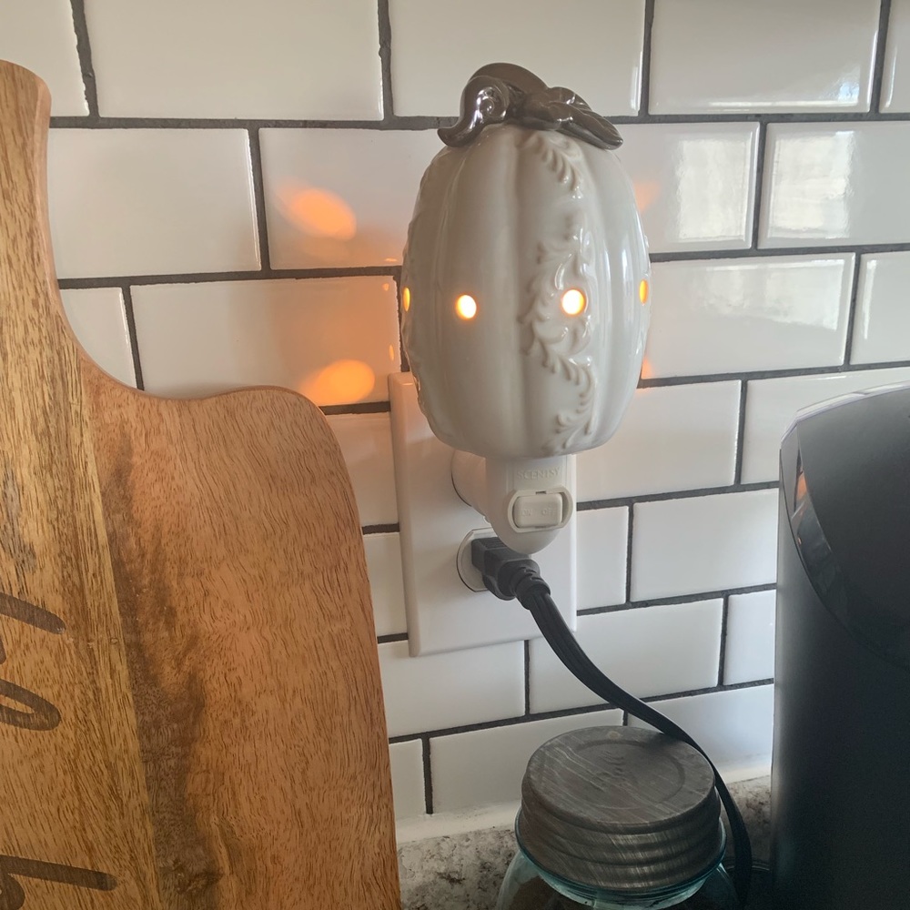 Mini pumpkin warmer